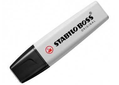 Rotulador stabilo boss fluorescente 70 pastel gris polvoriento