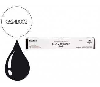 Toner canon exv49k ir advance c3325 c3330 negro
