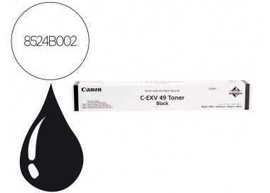 Toner canon exv49k ir advance c3325 c3330 negro