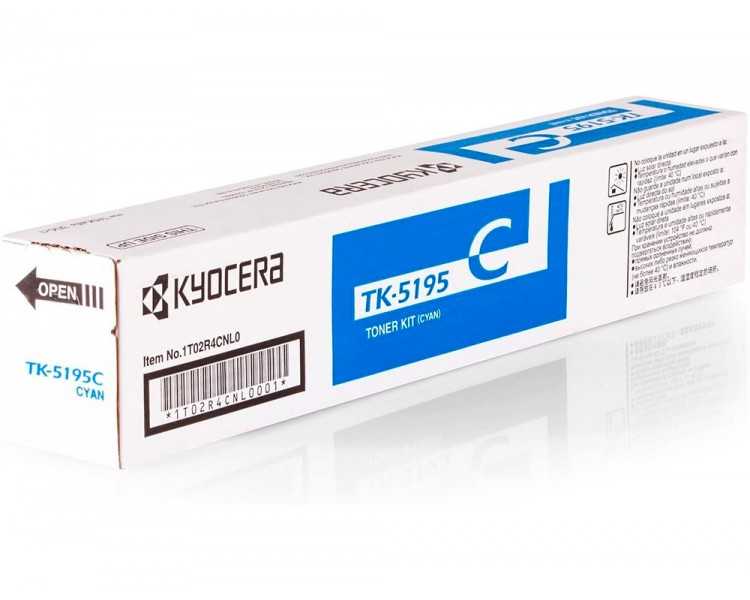 Toner tk-5195c kyocera 1t02r4cnl0 / cyan