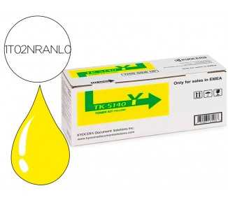 Toner tk-5140y kyocera ecosys m6530cdn, m6530cdn/kl3, p6130cdn, p6130cdn/kl3 amarillo tk5140