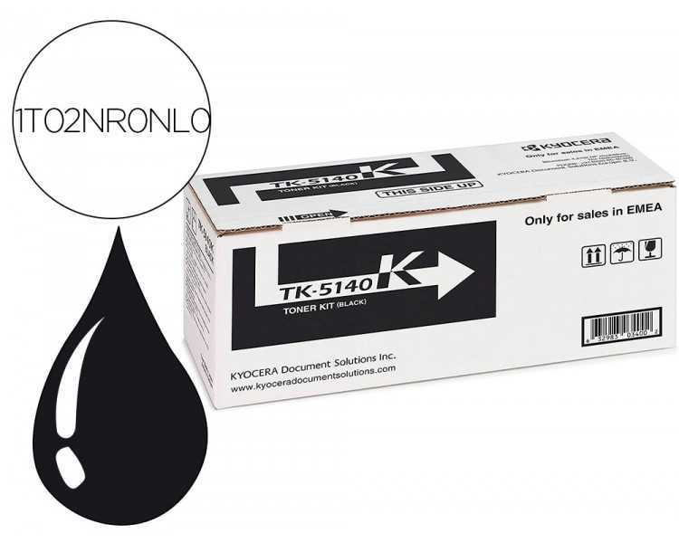 Toner tk-5140k kyocera ecosys m6530cdn, m6530cdn/kl3, p6130cdn, p6130cdn/kl3 negro tk5140