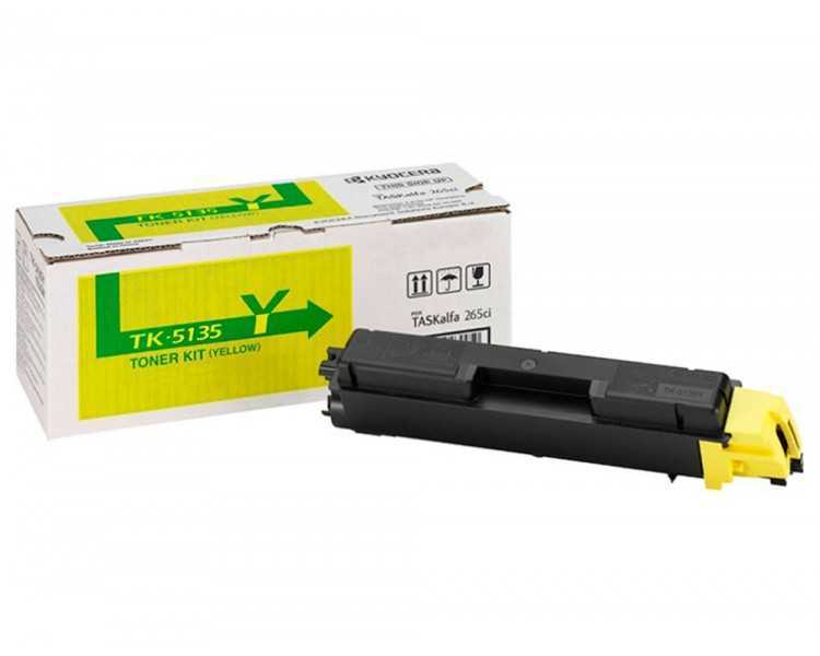 Toner tk5135y kyocera -mita taskalfa 265ci toner amarillo