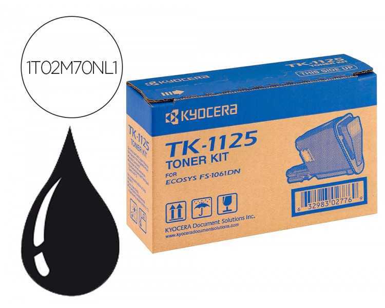 Toner tk1125 kyocera -mita fs-1061dn / 1325mfp negro