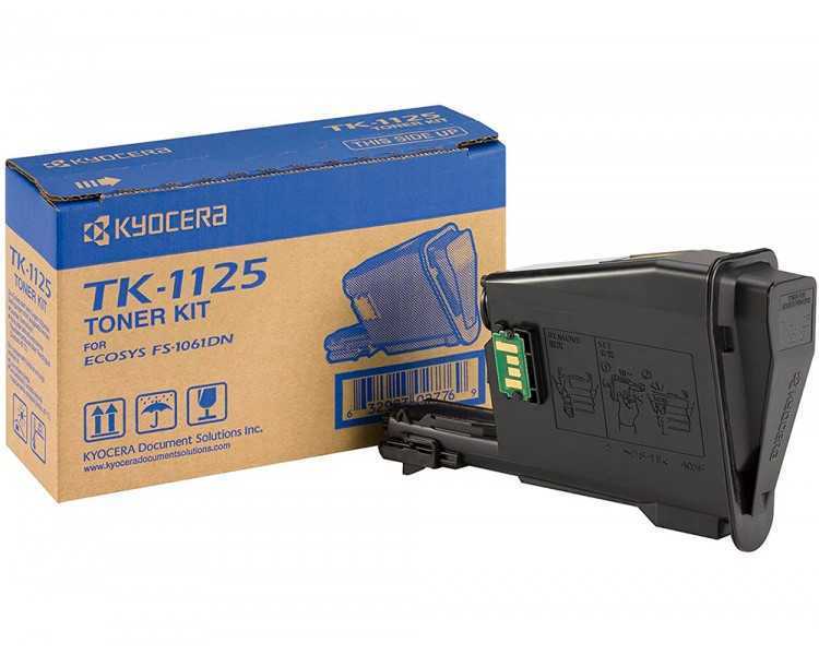 Toner tk1125 kyocera -mita fs-1061dn / 1325mfp negro
