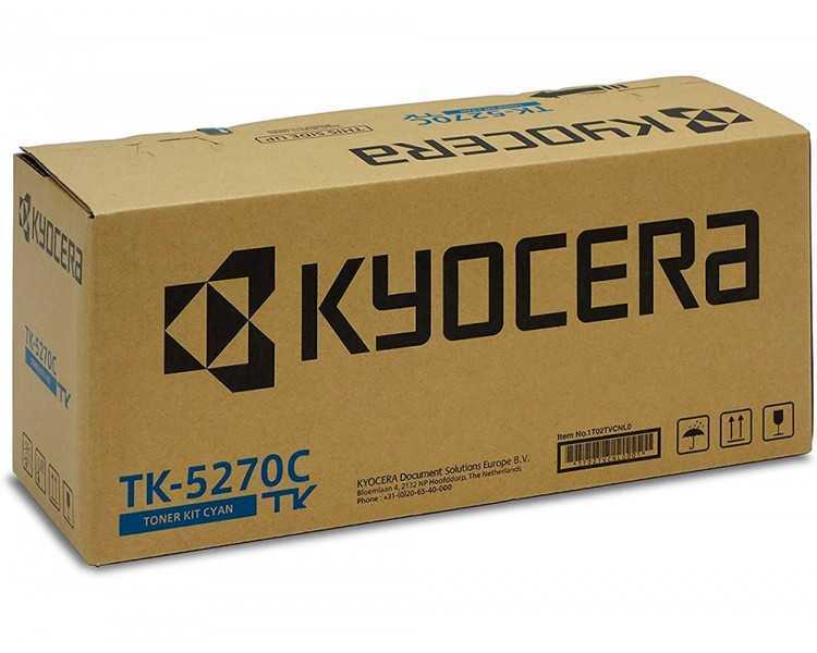 Toner kyocera tk5270c cian para ecosys m6230 / 6630cidn