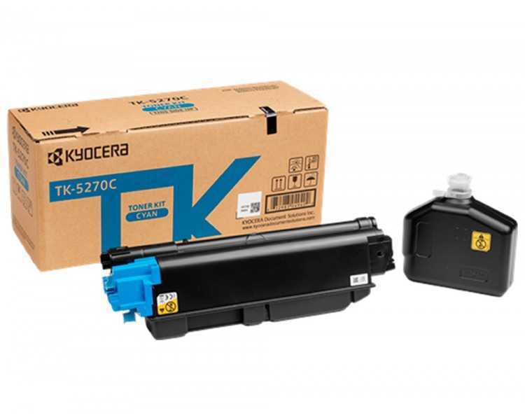 Toner kyocera tk5270c cian para ecosys m6230 / 6630cidn