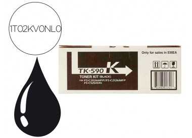 Toner kyocera tk-5195c -mita negro tk590k