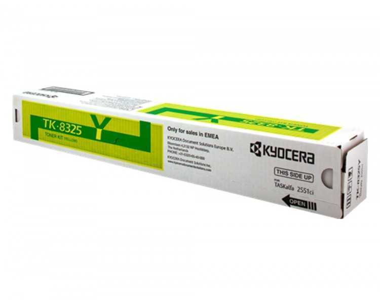Toner kyocera -mita toner amarillo tk8325y