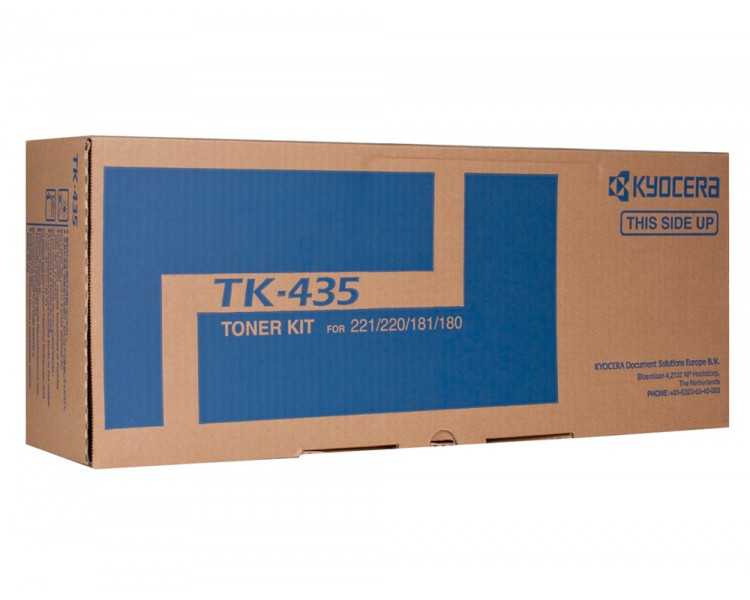 Toner kyocera -mita taskalfa 180 / 220 / 181 / 221 negro tk-435