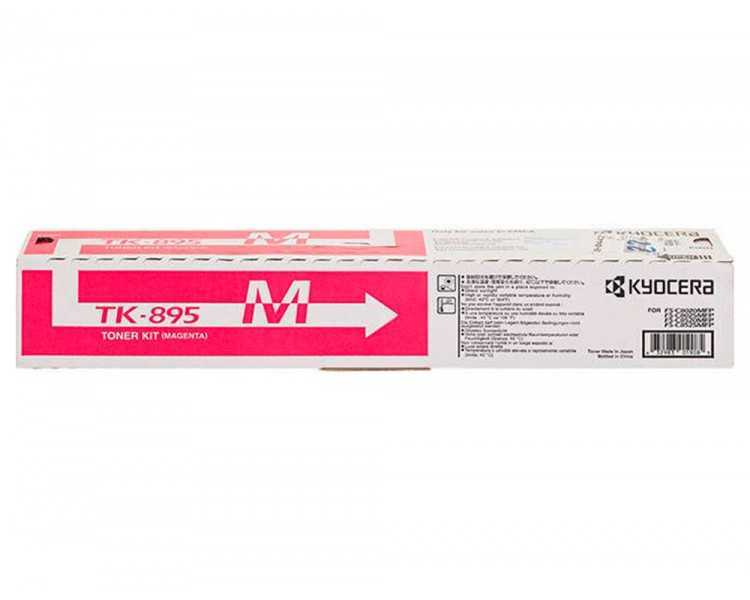 Toner kyocera -mita tk985m fsc-8020mcp / 8025mcp / c8520 / c8525 laser magenta tk895m