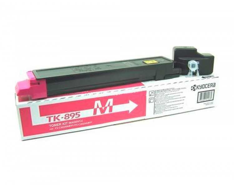 Toner kyocera -mita tk985m fsc-8020mcp / 8025mcp / c8520 / c8525 laser magenta tk895m