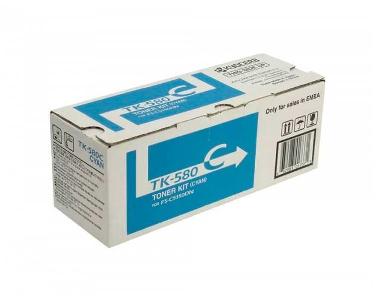 Toner tk580c kyocera -mita fs-c5150dn p6021cdn cian