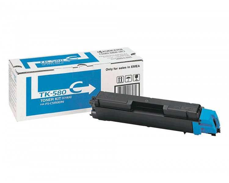 Toner tk580c kyocera -mita fs-c5150dn p6021cdn cian