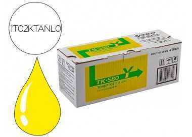 Toner kyocera -mita fs-c5150dn p6021cdn amarillo tk-580y