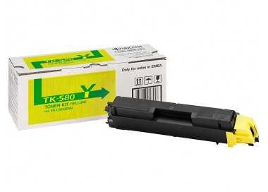 Toner kyocera -mita fs-c5150dn p6021cdn amarillo tk-580y
