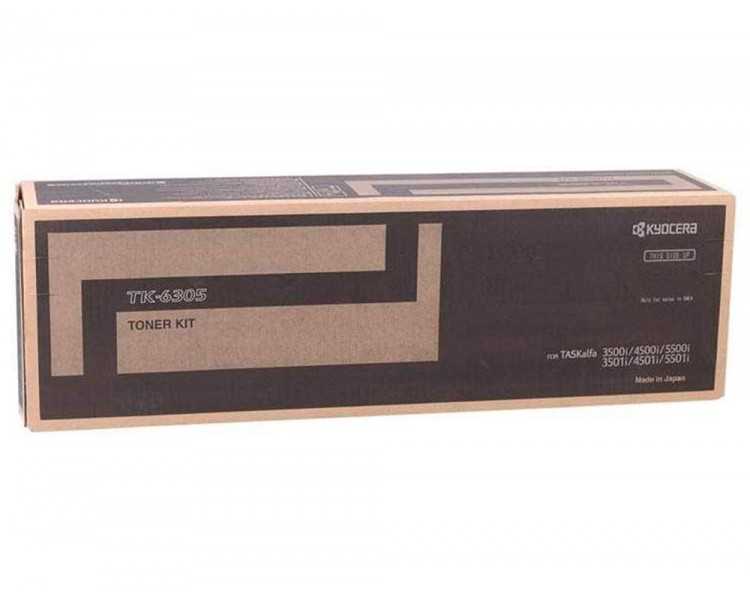 Toner kyocera -mita taskalfa 3500i / 4500i / 5500i negro tk6305k