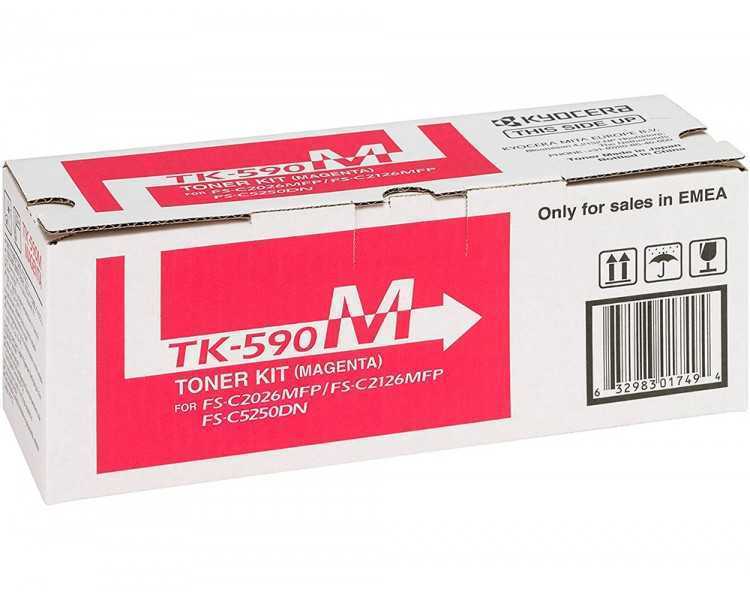 Toner kyocera -mita magenta tk590m