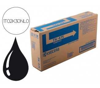 Toner kyocera -mita laser negro tk475 15.000 paginas fs6025/6030mfp fs-6525/6530