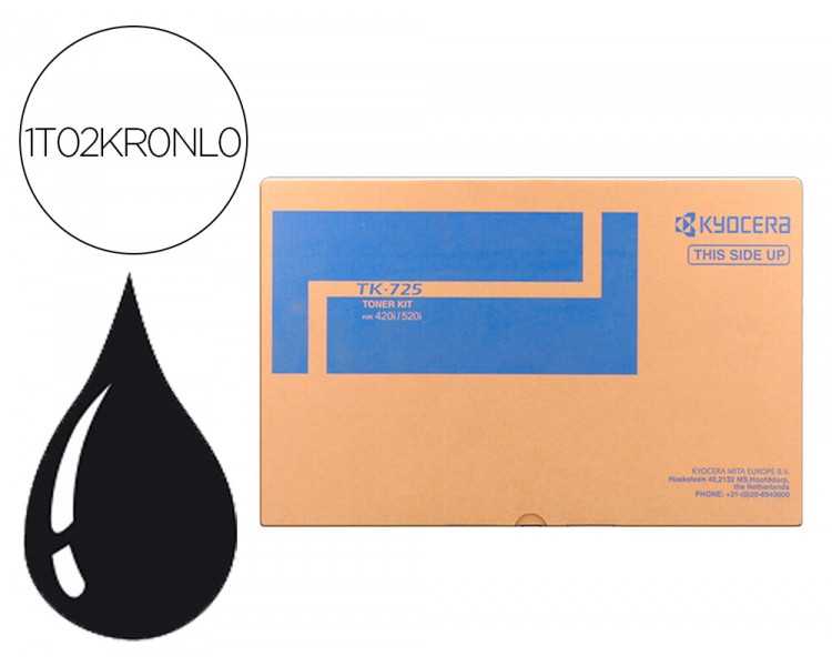Toner kyocera -mita copiadora taskalfa 420i negro tk-725