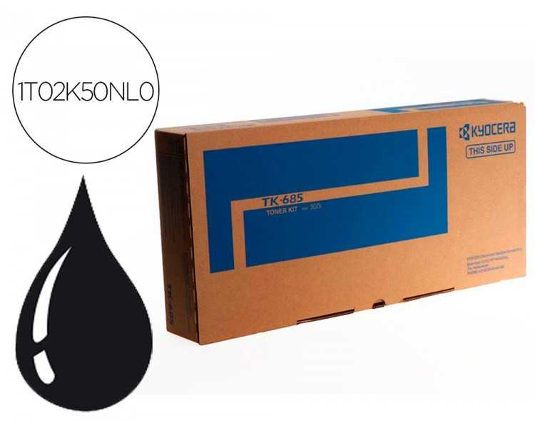 Toner kyocera -mita copiadora taskalfa 300i negro tk-685