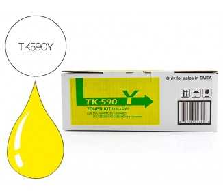 Toner kyocera -mita amarillo tk590y