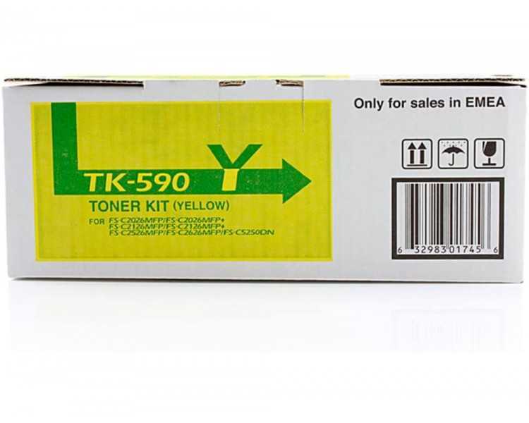 Toner kyocera -mita amarillo tk590y