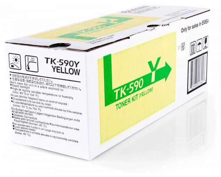 Toner kyocera -mita amarillo tk590y