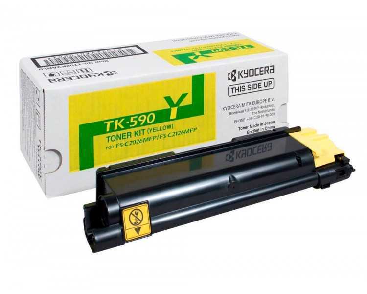 Toner kyocera -mita amarillo tk590y