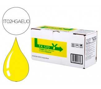Toner kyocera laser tk570y para fs-5400 amarillo