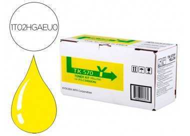 Toner kyocera laser tk570y para fs-5400 amarillo
