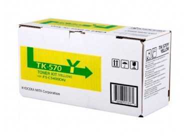Toner kyocera laser tk570y para fs-5400 amarillo