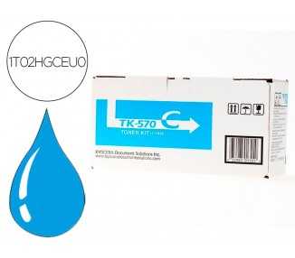 Toner kyocera laser tk570c para fs-5400 cian