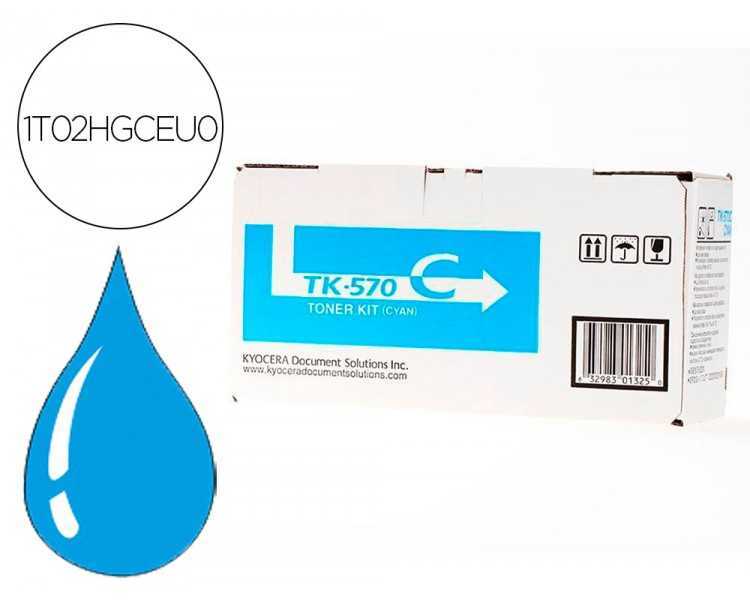 Toner kyocera laser tk570c para fs-5400 cian