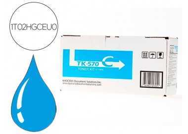 Toner kyocera laser tk570c para fs-5400 cian