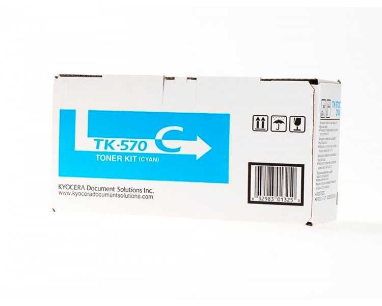 Toner kyocera laser tk570c para fs-5400 cian