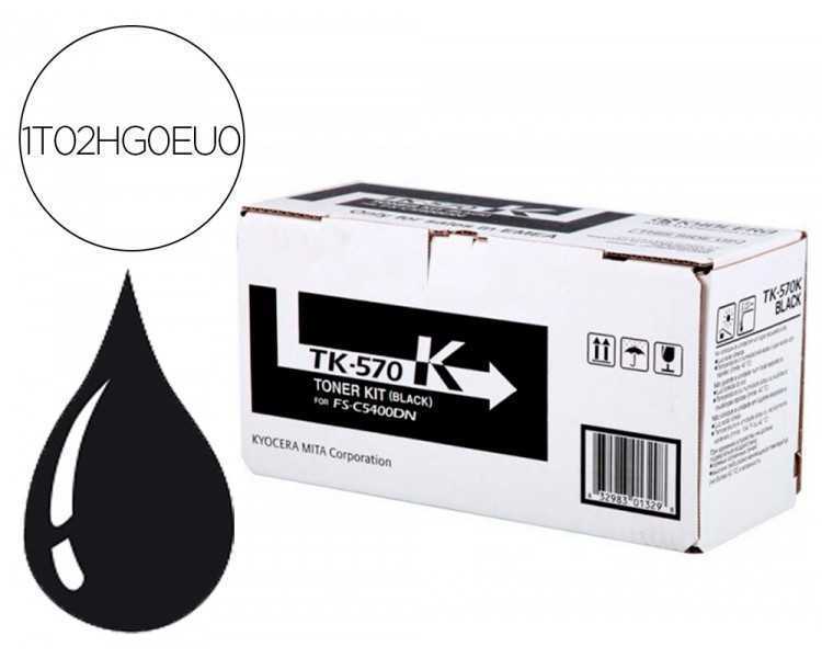 Toner kyocera laser tk500k para fs-5400 negro tk-570k
