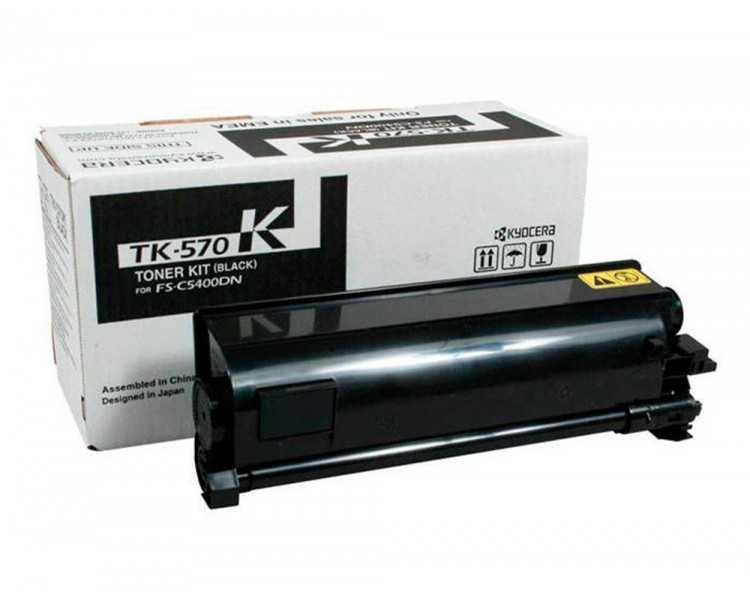 Toner kyocera laser tk500k para fs-5400 negro tk-570k