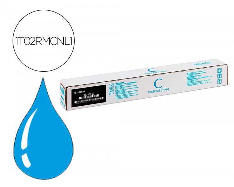 Toner kyocera tk-8525c cyan para taskalfa 4052ci (1t02rmcnl0)