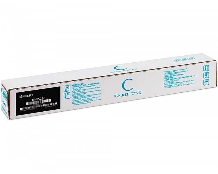 Toner kyocera tk-8525c cyan para taskalfa 4052ci (1t02rmcnl0)
