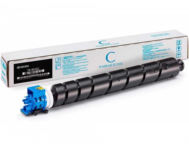 Toner kyocera tk-8525c cyan para taskalfa 4052ci (1t02rmcnl0)
