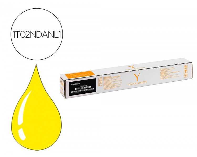 Toner kyocera tk-8515y amarillo para taskalfa 5052ci / 6052ci (1t02ndanl0)