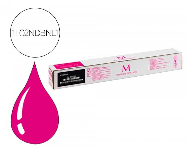 Toner kyocera tk-8515m magenta para taskalfa 5052ci / 6052ci (1t02ndbnl0)