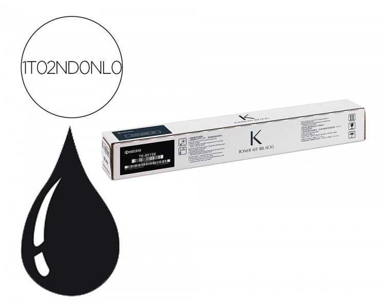 Toner kyocera tk-8515k negro para taskalfa 5052ci / 6052ci (1t02nd0nl0)