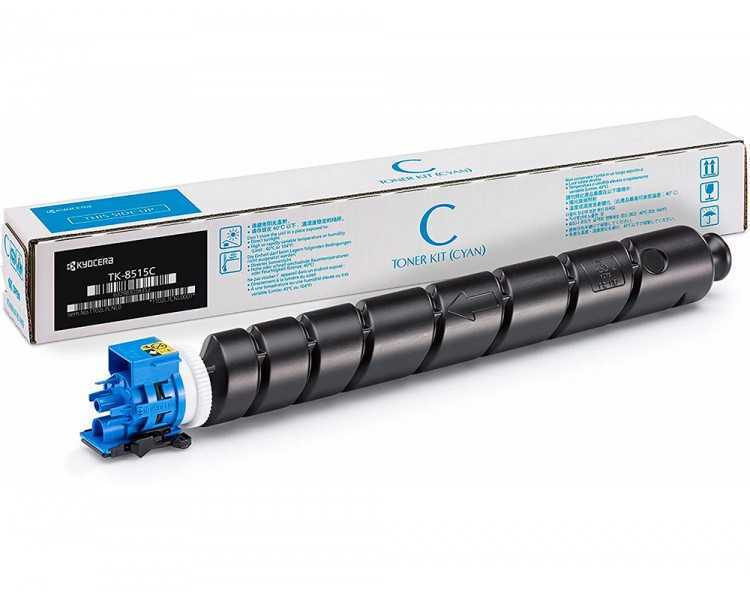 Toner kyocera tk-8515c cyan para taskalfa 5052ci / 6052ci (1t02ndcnl0)