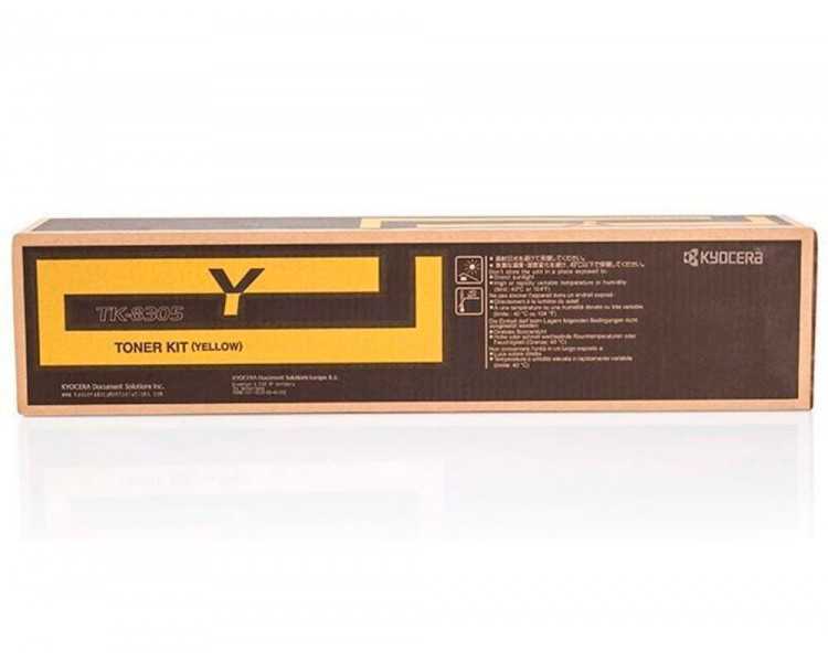 Toner kyocera tk-8335y (1t02rlanl0) amarillo para ta3252ci