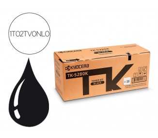 Toner kyocera tk5280k negro para ecosysm6235 / 6635cidn