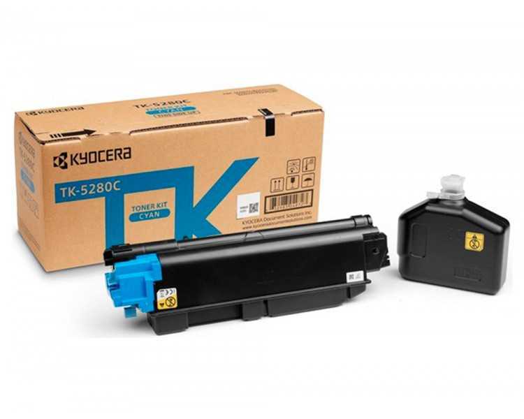 Toner kyocera tk5280c cian para ecosysm6235 / 6635cidn