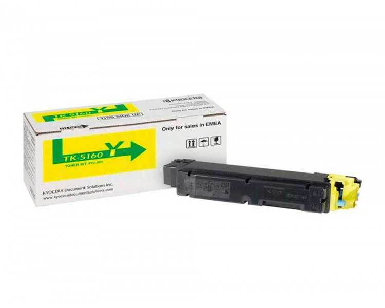 Toner kyocera tk-5160y amarillo