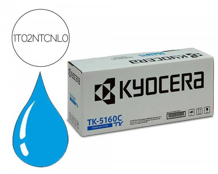 Toner kyocera tk-5160c cian